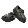 T.U.K. A8828 - Black Quilted Creepers