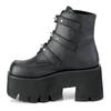 ASHES-55 Gothic Bat Platform Boots