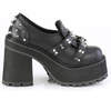 ASSAULT-38 Skull Buckle Shoes