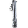BRAVO-100 Black Wedge Boots