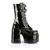 CAMEL-250 Black Patent Boots