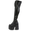 CAMEL-300 Thigh-High Boots