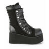 CLASH-206 Canvas Platform Boots