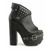 CRAMPS-103 Black Platform Boots