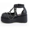 CUBBY-28 Platform Cage Shoes by Demonia