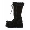 CUBBY-311 Black Suede Boots