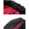 Crimson Noir Lace Gothic Long Skirt
