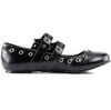 DAISY-03 Skull Buckle Flats