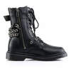 DEFIANT-204 Black Combat Boots