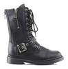 DEFIANT-206 Black Combat Boots