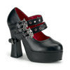 DEMON-16 Skulls Buckle Shoes
