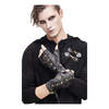 Devils Fashion Zipper Gloves