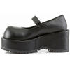DOLLY-01 Black PU Shoes