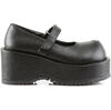 DOLLY-01 Black PU Shoes