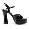 DOLLY-09 Black Patent Platforms