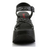 Dynamite-02 Star Cut Out Platform Sandals