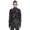 Darkwave Distressed Top with Oversized Hood