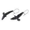 Black Raven Earrings