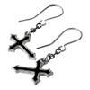 Sorrow Cross Earrings