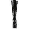 ELECTRA-2020 Black Patent Knee High Boots