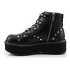 EMILY-315 Heart Studded Platform Boots