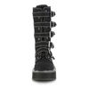 EMILY-341 Canvas Buckle Platform Boots