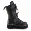 Emily-82 Skeleton Buckle Platform Boots