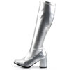 GOGO-300 Silver Cosplay Gogo Boots