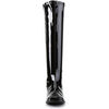 GOGO-300 Black Patent Boots with 3 inch heel