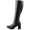 GOGO-300 Black Knee-High GoGo Boots
