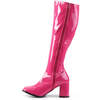 GOGO-300 Hotpink Knee-high Gogo Boots