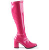 GOGO-300 Hotpink Knee-high Gogo Boots