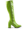 GOGO-300 Lime Green Go-Go Boots