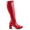 GOGO-300 Red Knee-High GoGo Boots
