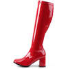GOGO-300 Red Knee-High GoGo Boots