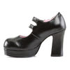 GOTHIKA-09 Black Maryjane Shoes