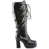 GOTHIKA-209 black strap boots