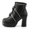 GOTHIKA-50 Ankle High Platform Boots