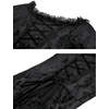 Women's Gothic Enchantress Printed Velvet Tailcoat