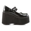 KERA-08 Black Platform Shoes