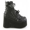 Kera-150 Skull Buckle Platform Ankle Boots