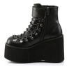 KERA-21 Black Platform Boots