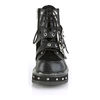 LILITH-278 Metal Studded Ankle Boot