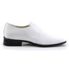 LOAFER-12 White Loafer Shoes