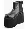 MONSTER-02 Black Platform Boots