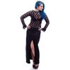 Necessary Evil Cleone Long Split Skirt