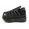 NEPTUNE-50 Black Platform Shoes