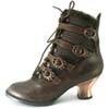 NEPHELE Brown Victorian Boots