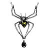 Emerald Venom Spider Necklace