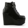 Poison-105 Platform Boots with Hearts